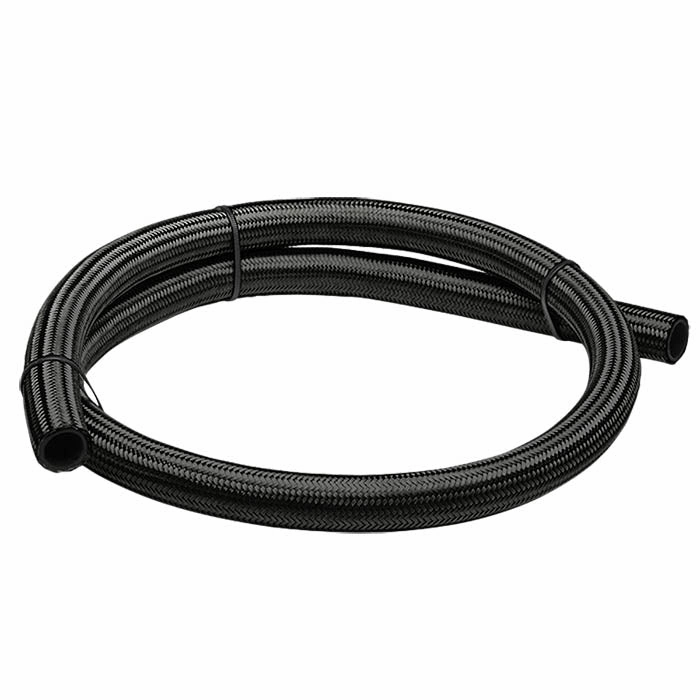 1 Feet AN10 Braided Oil/Gas/Fuel Line - Stainless Steel