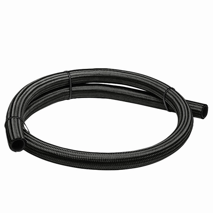 1 Feet AN16 Braided Oil/Gas/Fuel Line - Stainless Steel