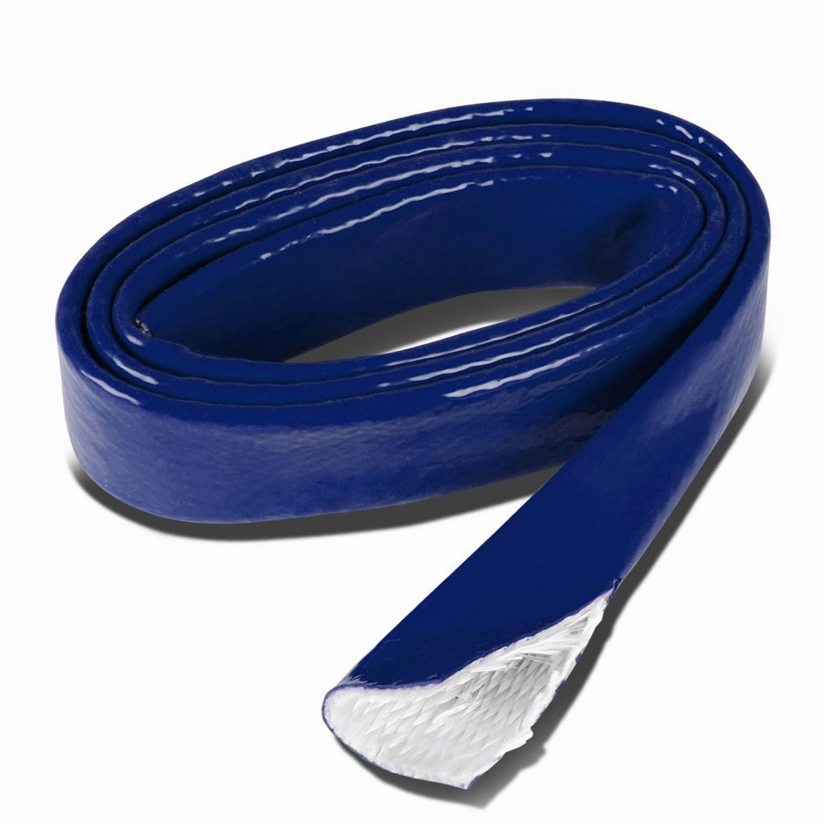 1 in. 25mm High-Temperature Silicone/Fiberglass Fire Sleeve Hose