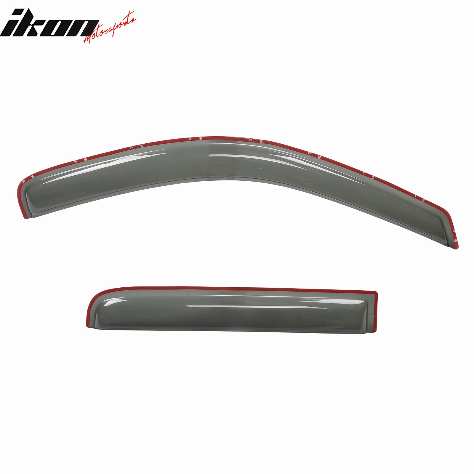 2000-2004 Dodge Dakota Crew Cab In Channel Visor Windows Acrylic