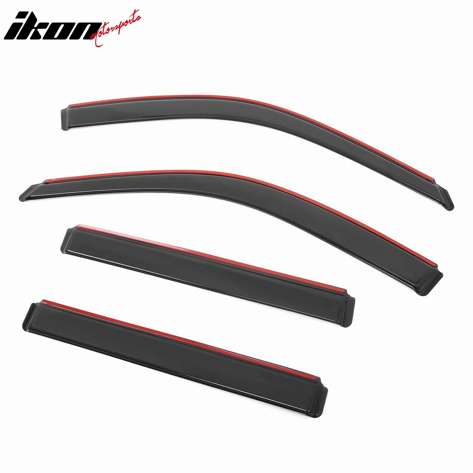2001-2007 Toyota Highlander Acrylic Window Visors Side Door Deflectors