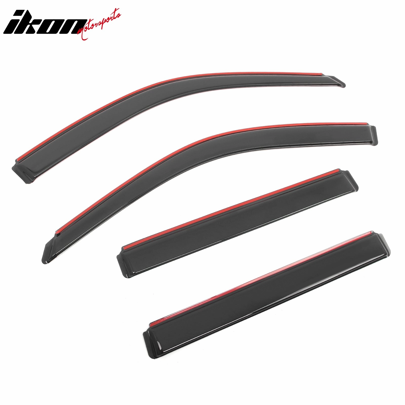 2001-2007 Toyota Highlander Acrylic Window Visors Side Door Deflectors