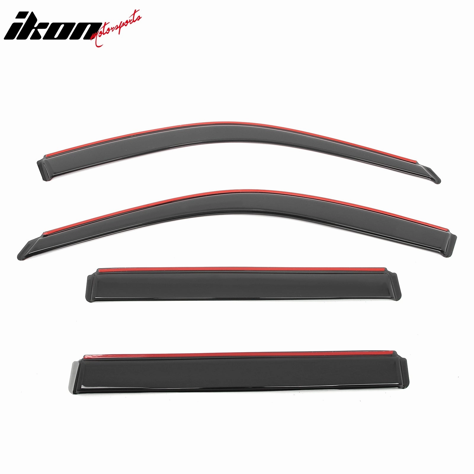 2001-2007 Toyota Highlander Acrylic Window Visors Side Door Deflectors