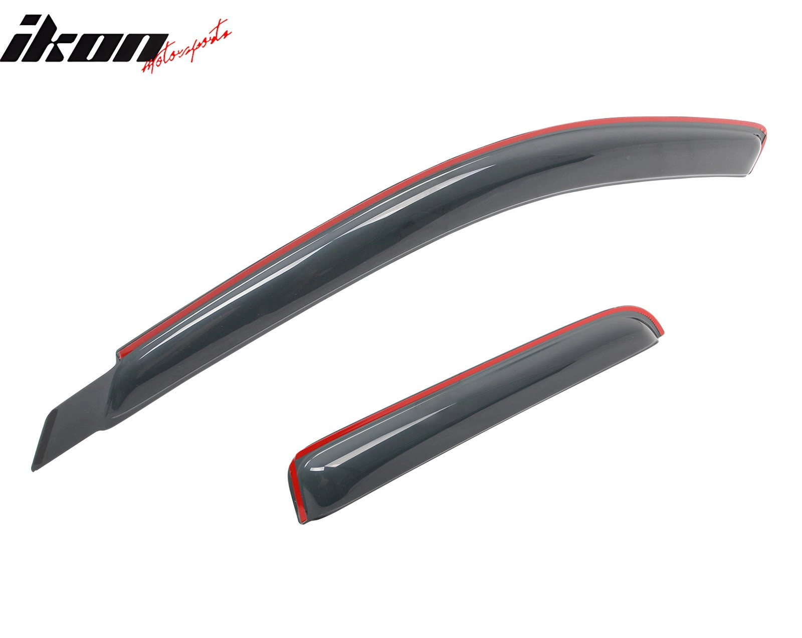 2002-2009 Dodge Ram 1500 2500 3500 Quad Cab Window Visors In Channel