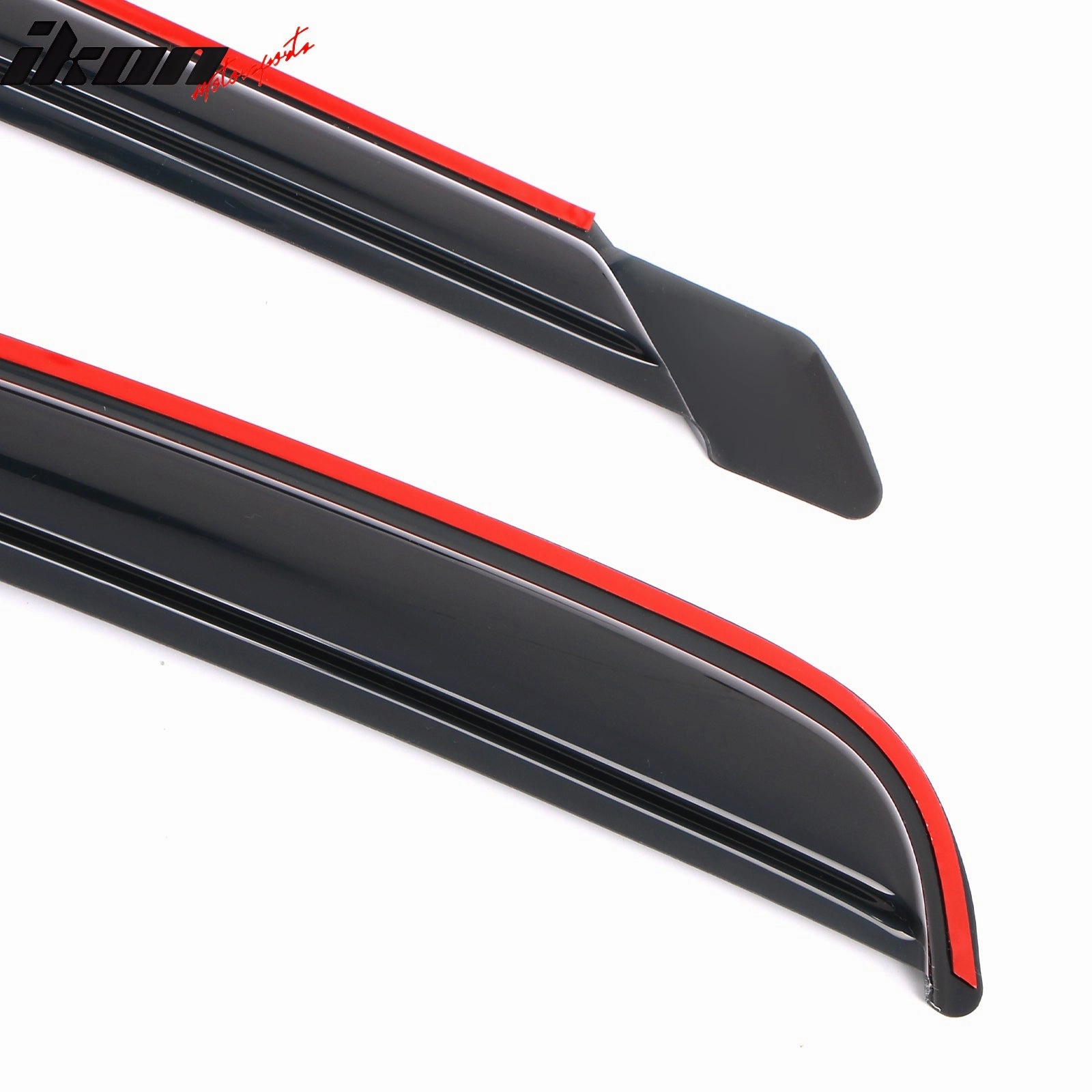 2002-2009 Dodge Ram 1500 2500 Standard Cab Smoke Window Visors Acrylic