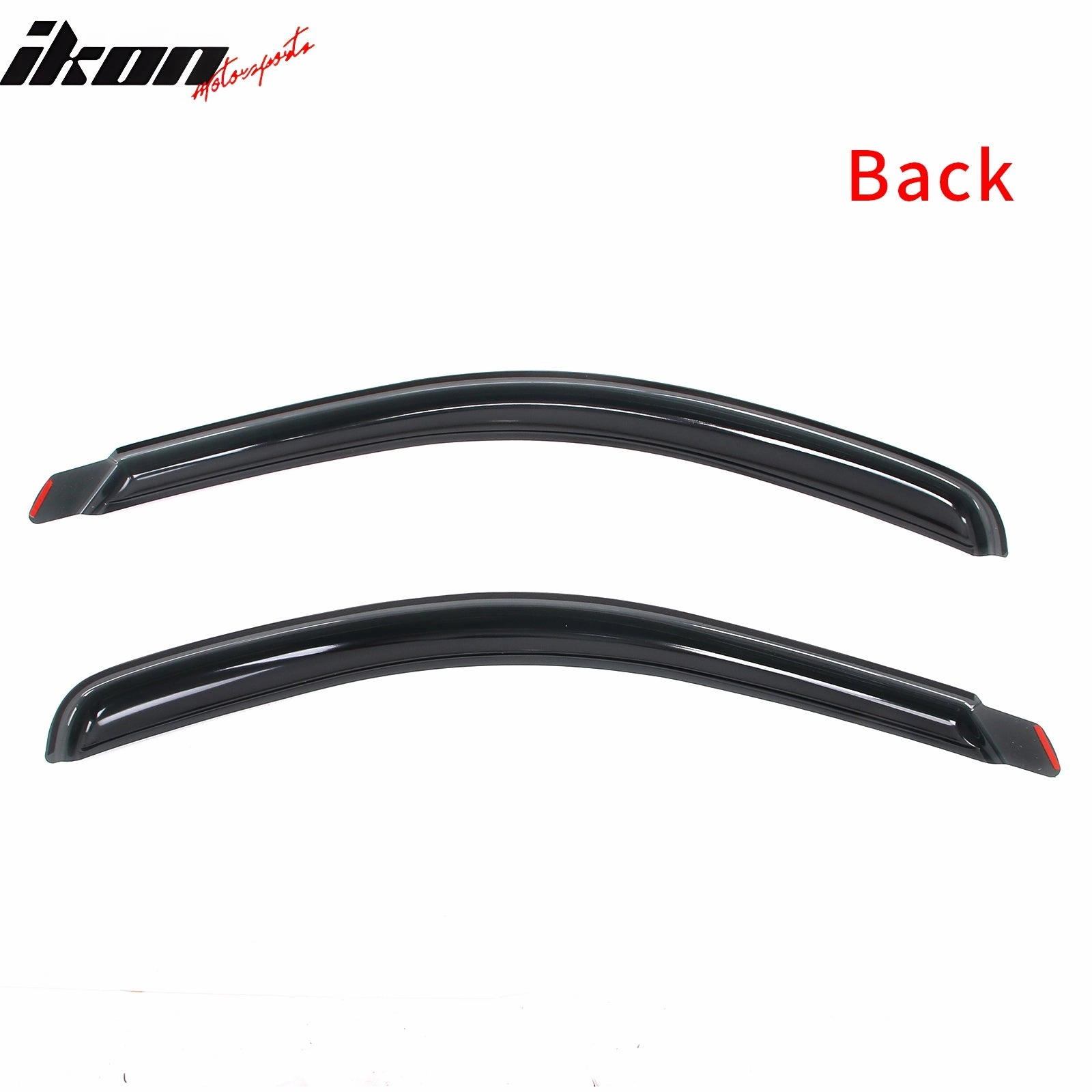 2002-2009 Dodge Ram 1500 2500 Standard Cab Smoke Window Visors Acrylic