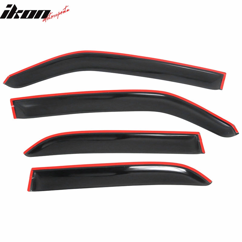 2005-2010 Chrysler 300 Slim Style Smoke Tinted Visor Window Acrylic