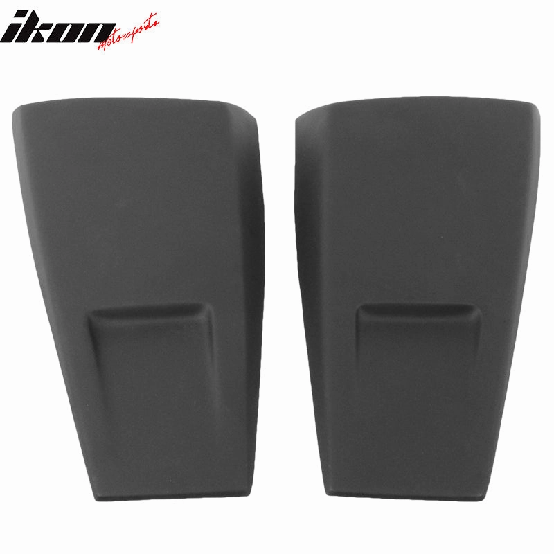 2005-2014 Ford Mustang Rear Window Louvers Side Vent Scoops ABS PU
