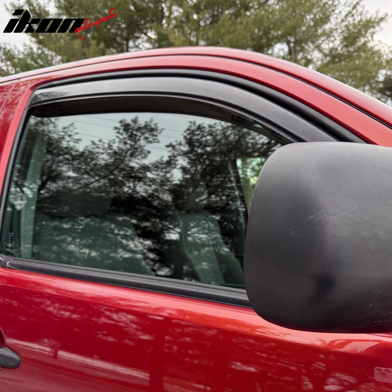 2005-2015 Toyota Tacoma Extended Cab Window Visors Side Door Deflector