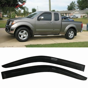2005-2020 Nissan Frontier D40 Extended Cab 2PCS Visor Windows Acrylic