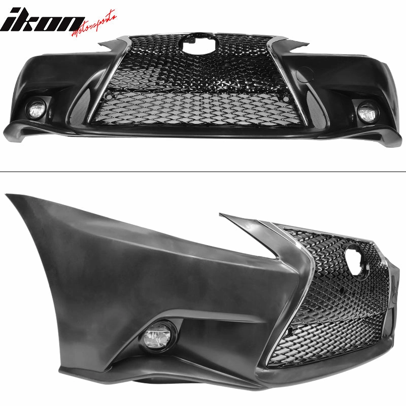 2006-2013 Lexus IS250 IS350 Front & Rear Bumper NO PDC & Muffler Tip