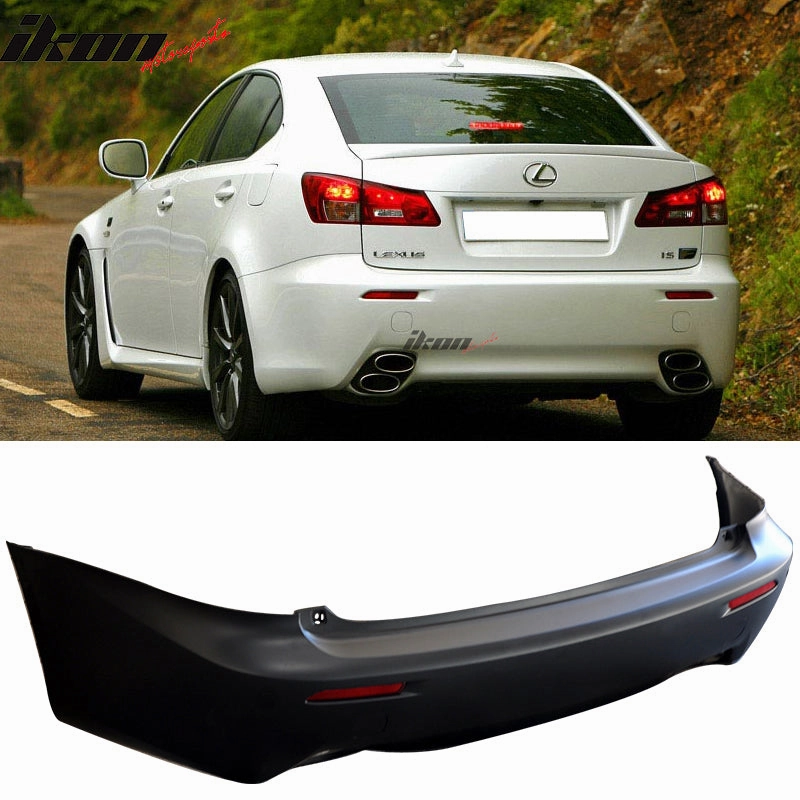 2006-2013 Lexus IS250 IS350 Front & Rear Bumper NO PDC & Muffler Tip