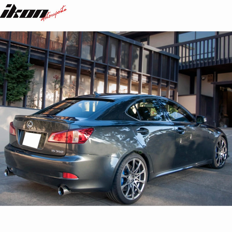 2006-2013 Lexus IS250 IS350 OEM Style Unpainted Roof Spoiler Wing ABS