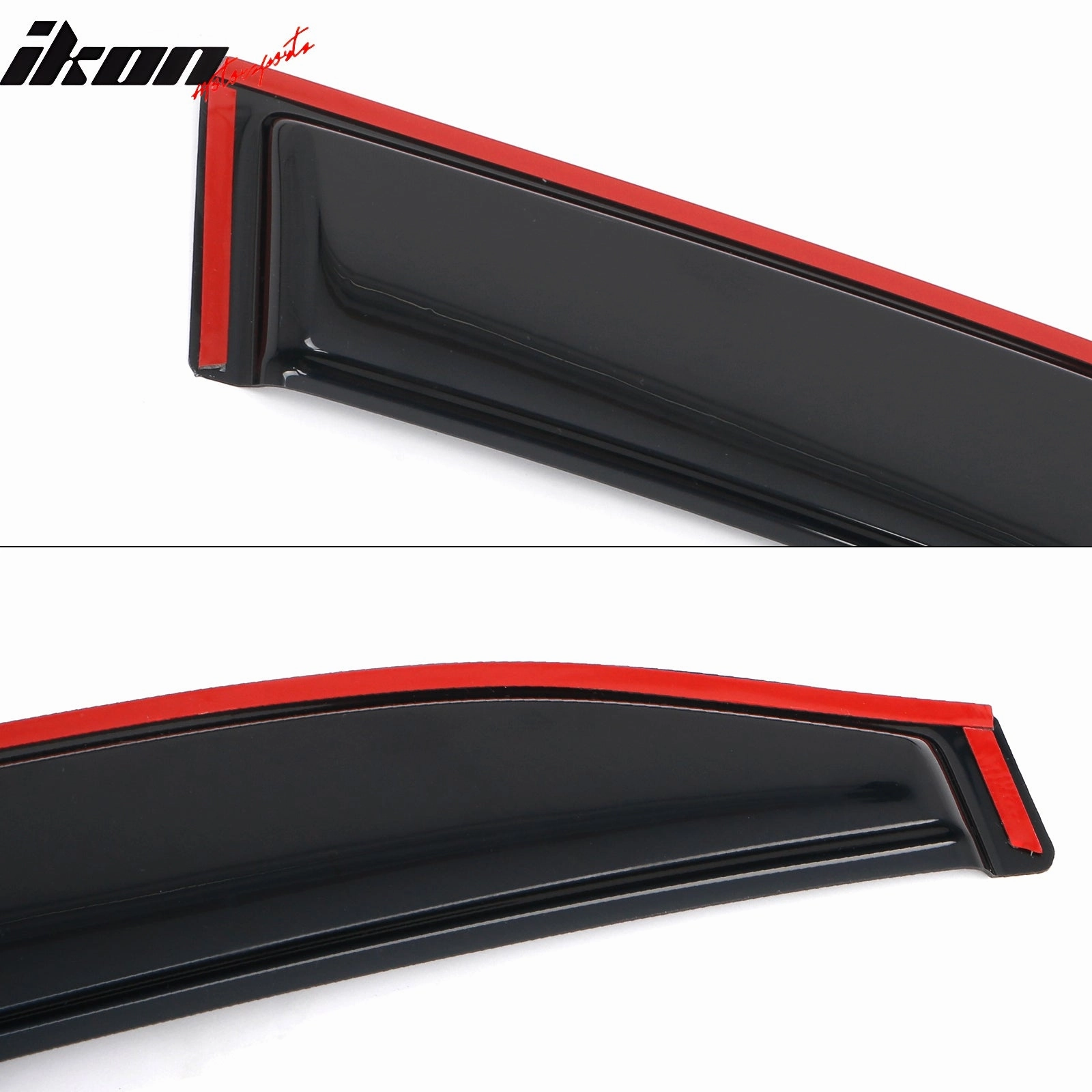 2007-2011 Toyota Camry In-Channel Window Visors Acrylic Rain Shade 4PC