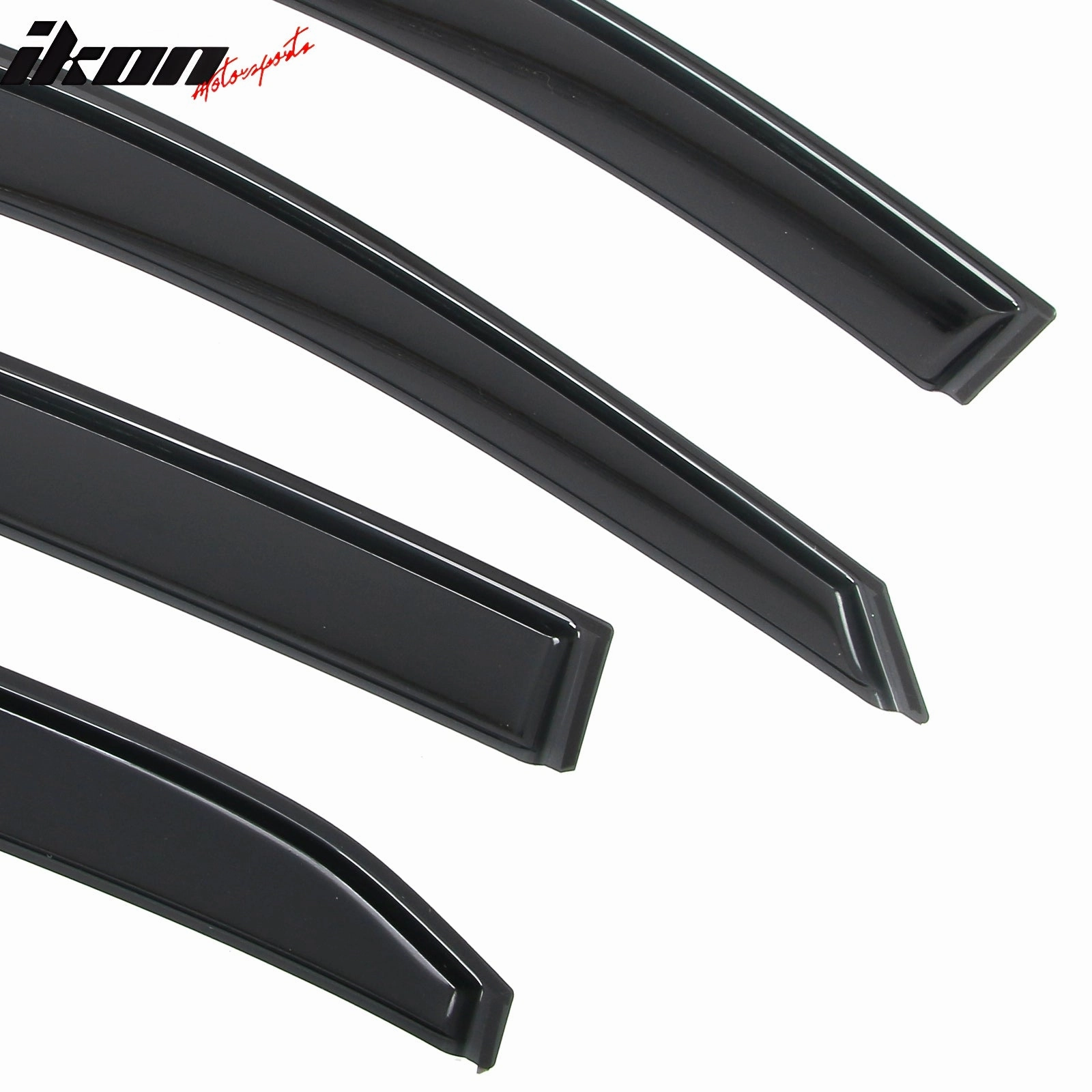 2007-2011 Toyota Camry In-Channel Window Visors Acrylic Rain Shade 4PC