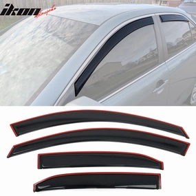 2007-2011 Toyota Camry In-Channel Window Visors Acrylic Rain Shade 4PC
