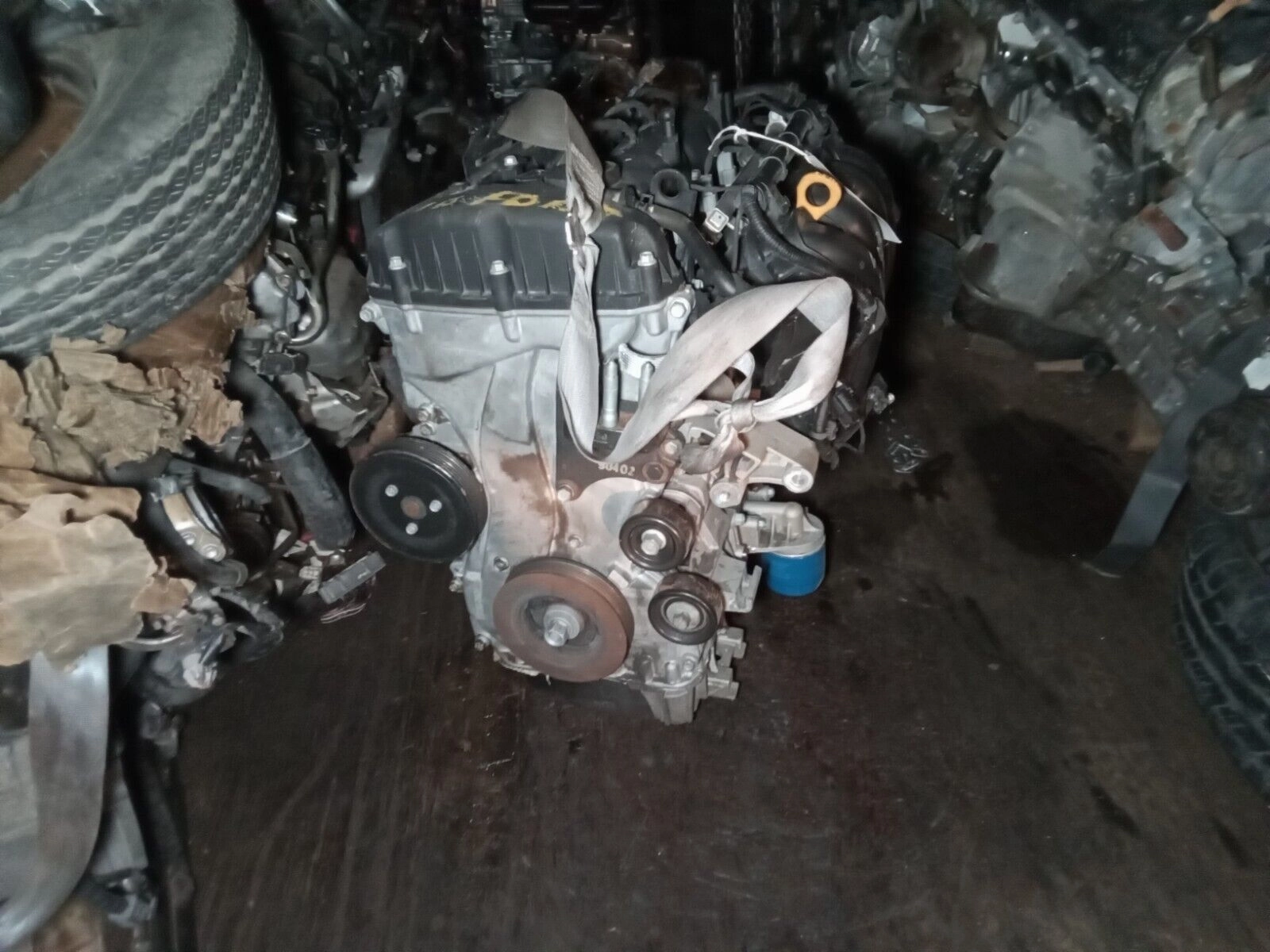 2010 10 KIA FORTE thru 9/29/09, 2.0L VIN 2  Cali EMISSIONS ENGINE MOTOR ASSEMBLY