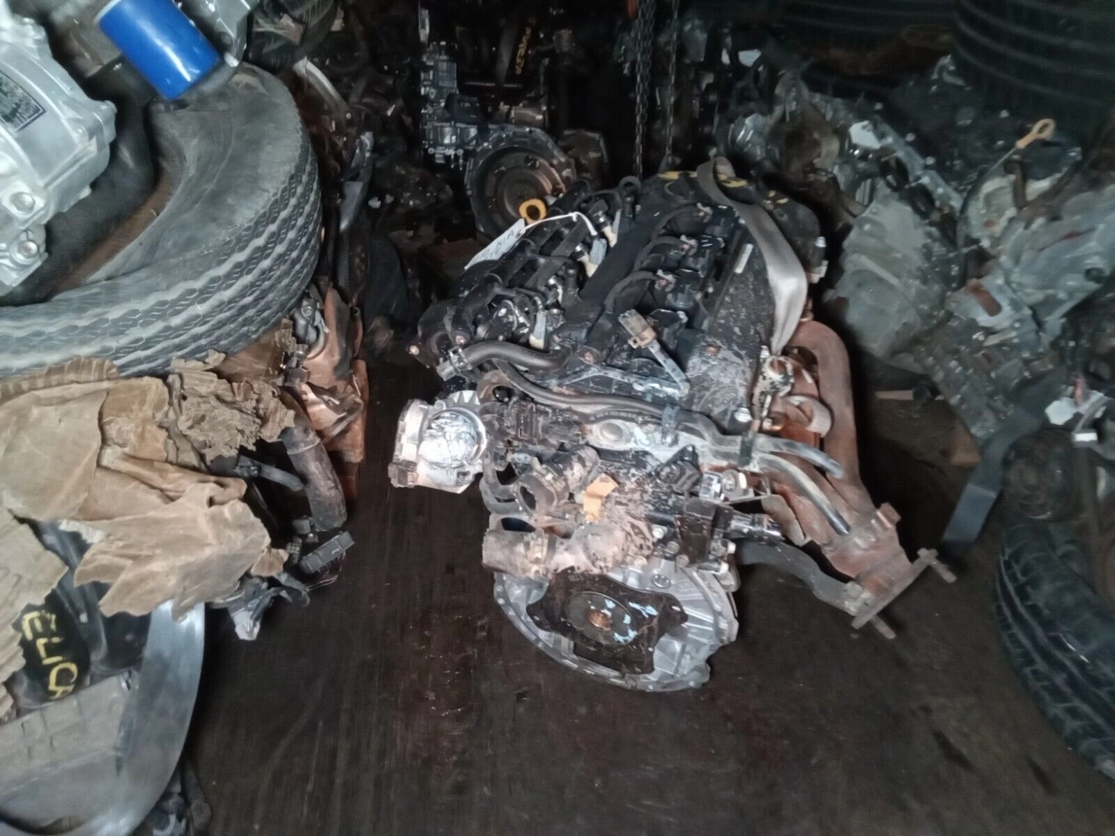 2010 10 KIA FORTE thru 9/29/09, 2.0L VIN 2  Cali EMISSIONS ENGINE MOTOR ASSEMBLY