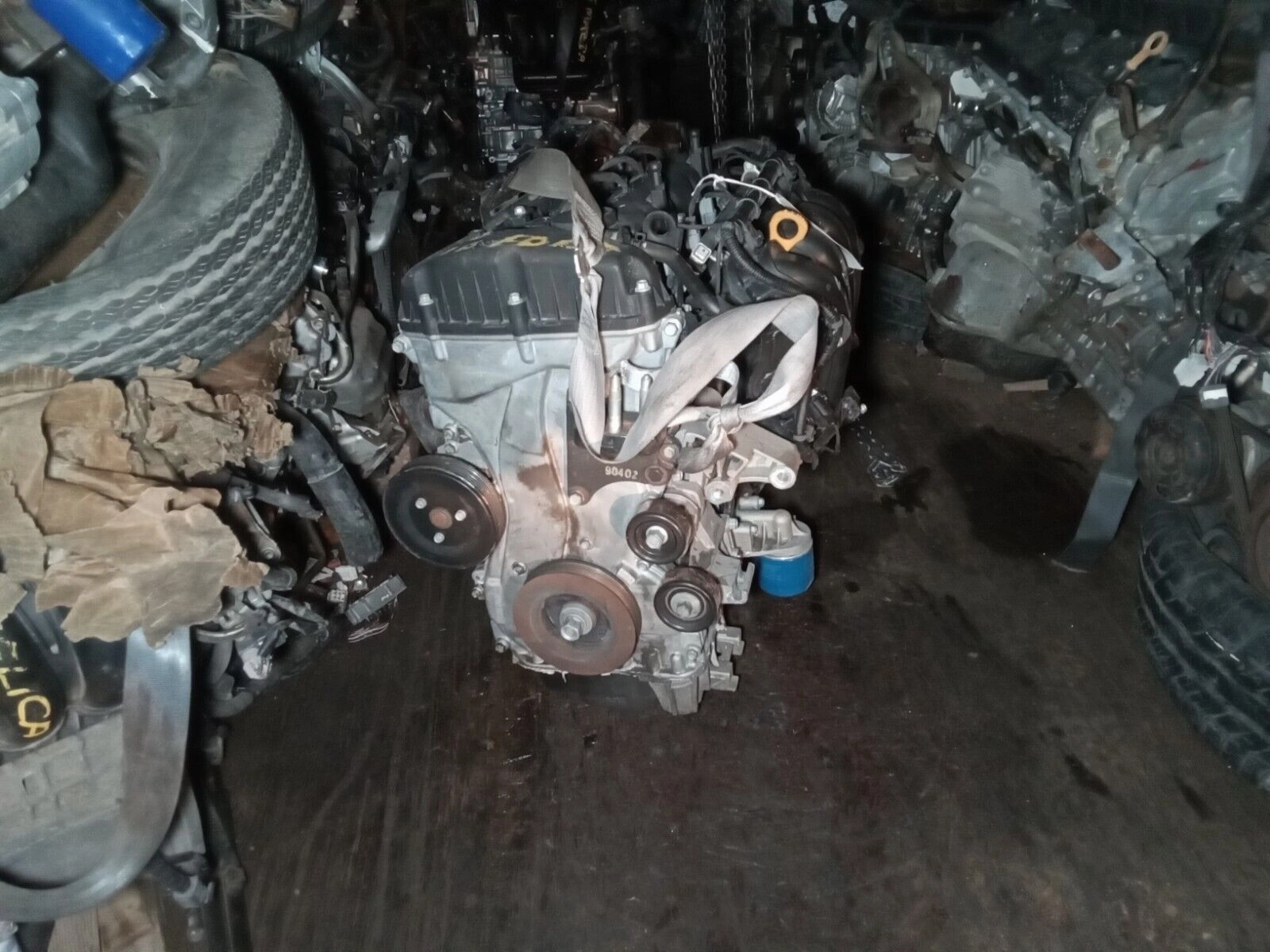 2010 10 KIA FORTE thru 9/29/09, 2.0L VIN 2  Cali EMISSIONS ENGINE MOTOR ASSEMBLY