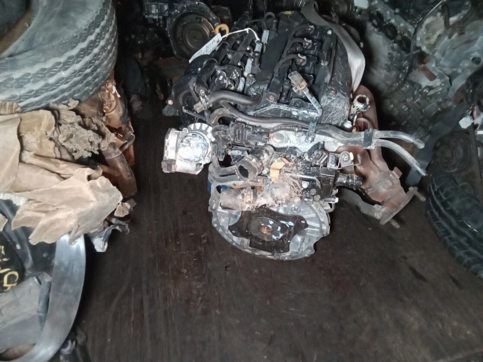 2010 10 KIA FORTE thru 9/29/09, 2.0L VIN 2  Cali EMISSIONS ENGINE MOTOR ASSEMBLY