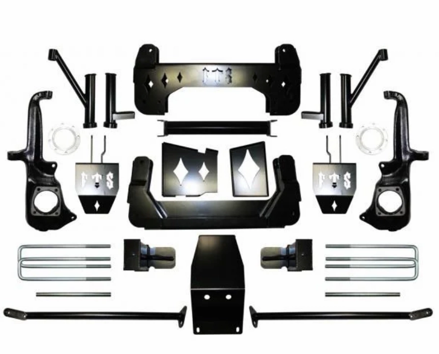 2011-2024 Chevrolet/GMC 2500/3500 FTS Suspension 10-12" Lift Kit