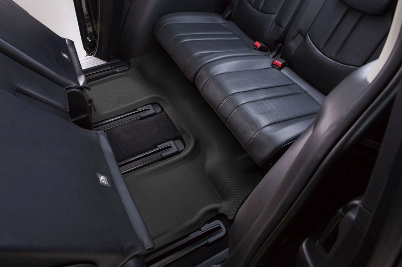 3D MAXpider 20-21 Mazda CX-9 6-Seat without 2nd Row Console Kagu 3rd Row Floormats - Black