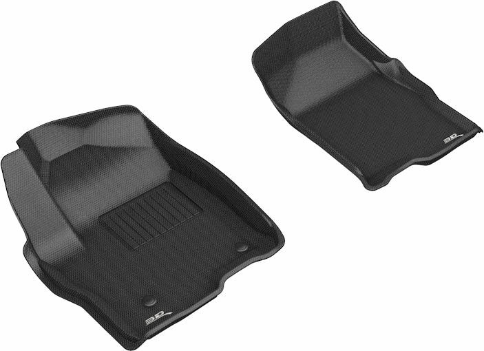 3D MAXpider Floor Mats Chevy Silverado 1500 Crew Cab (19-24) All-Weather Kagu Series - Front or Second Row