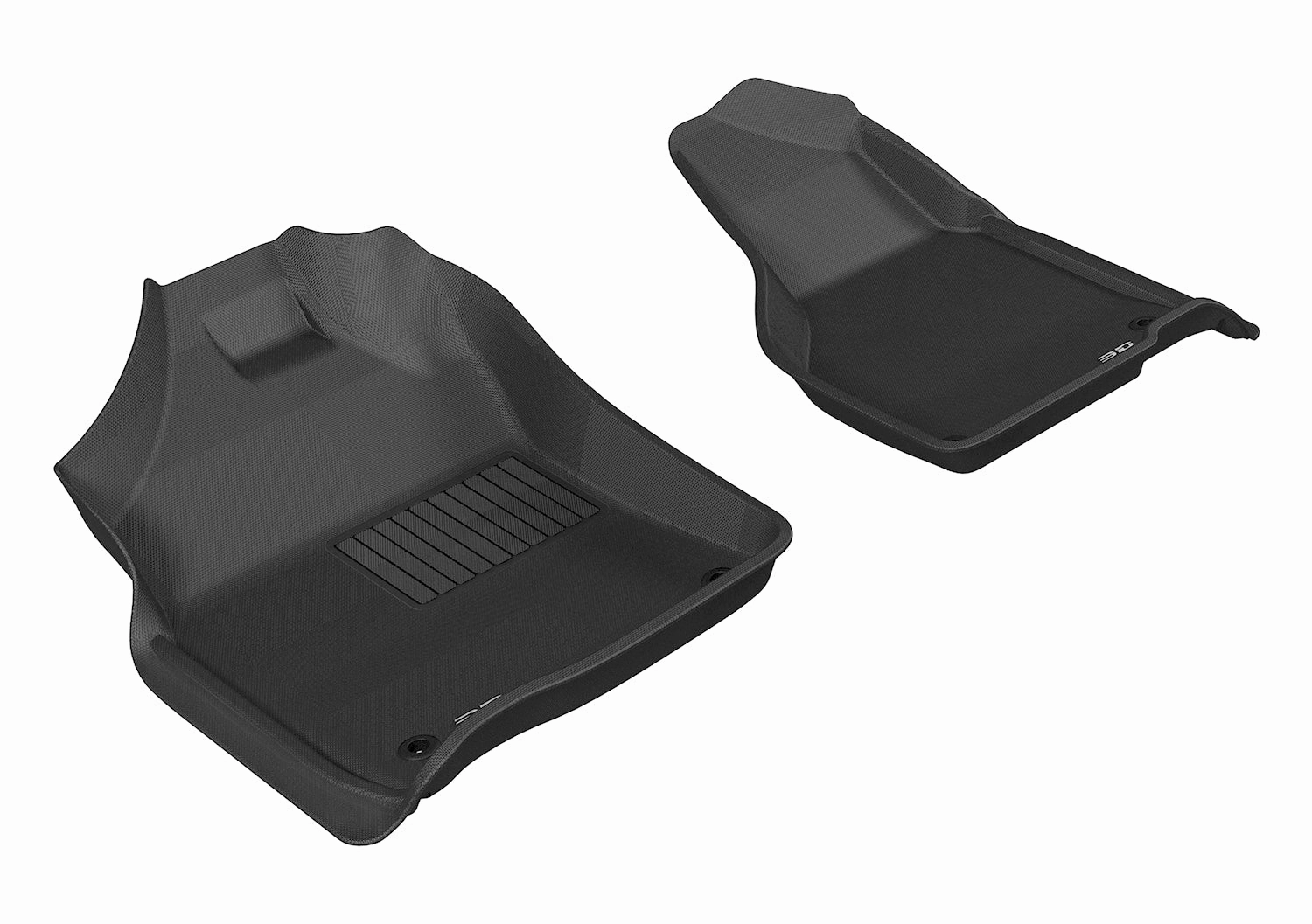 3D MAXpider Floor Mats Dodge Ram 2500 / 3500 (10-18) All-Weather Kagu Series - Front or Second Row