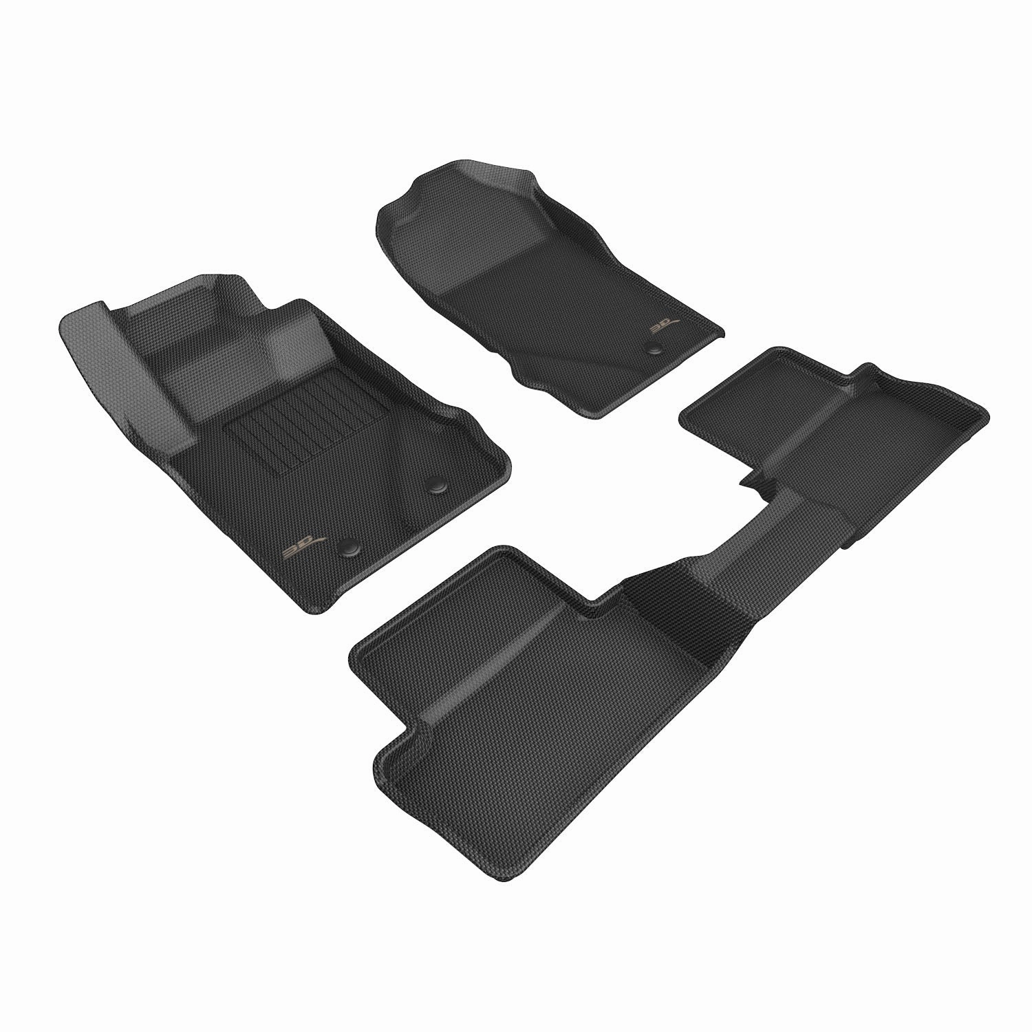 3D MAXpider Floor Mats Ford Bronco 2 / 4 Doors (21-24) All-Weather Kagu Series - Front or Second Row