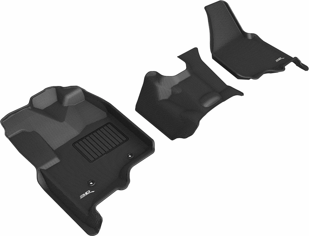 3D MAXpider Floor Mats Ford F250 / F350 / F450 Super Duty (12-16) All-Weather Kagu Series - Front or Second Row
