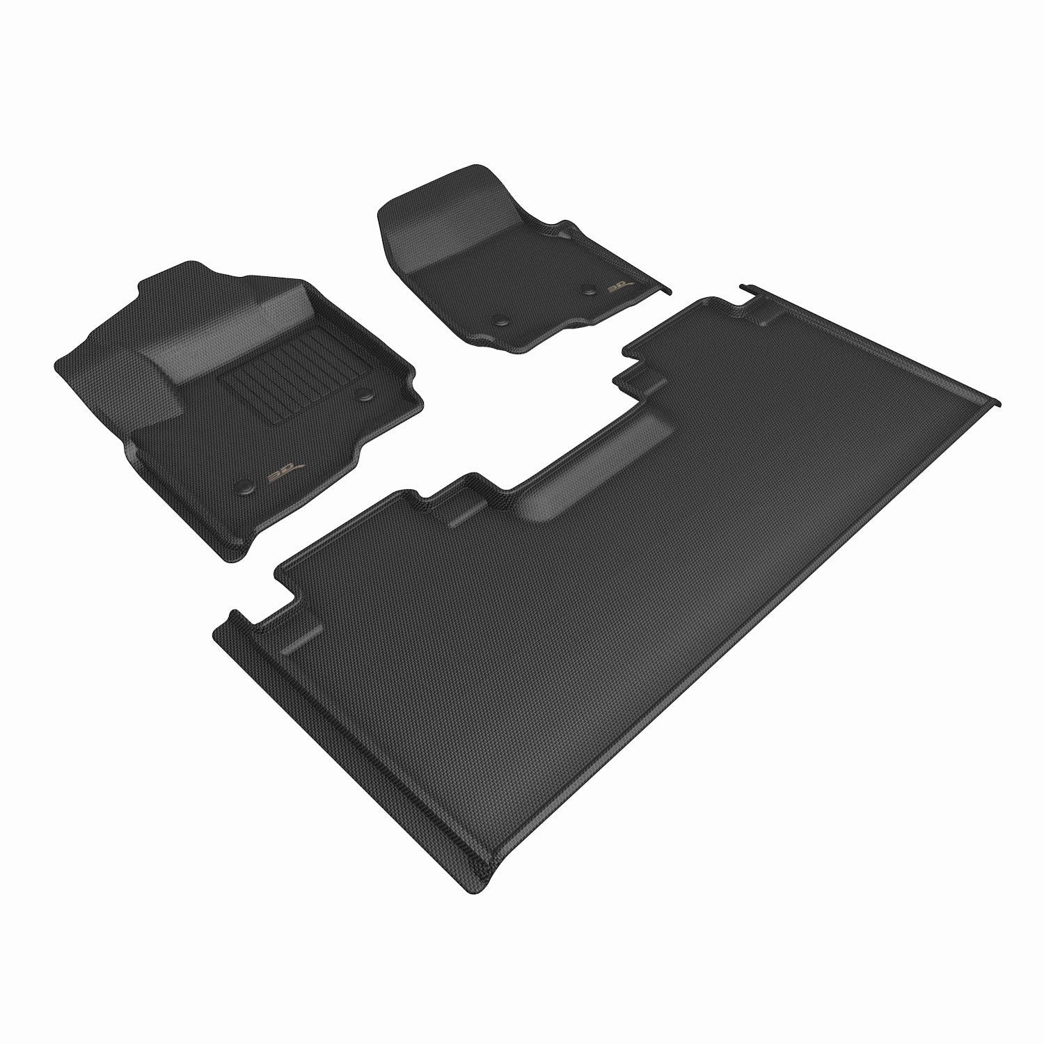 3D MAXpider Floor Mats Ford F250 / F350 / F450 Super Duty (17-24) All-Weather Kagu Series - Front or Second Row