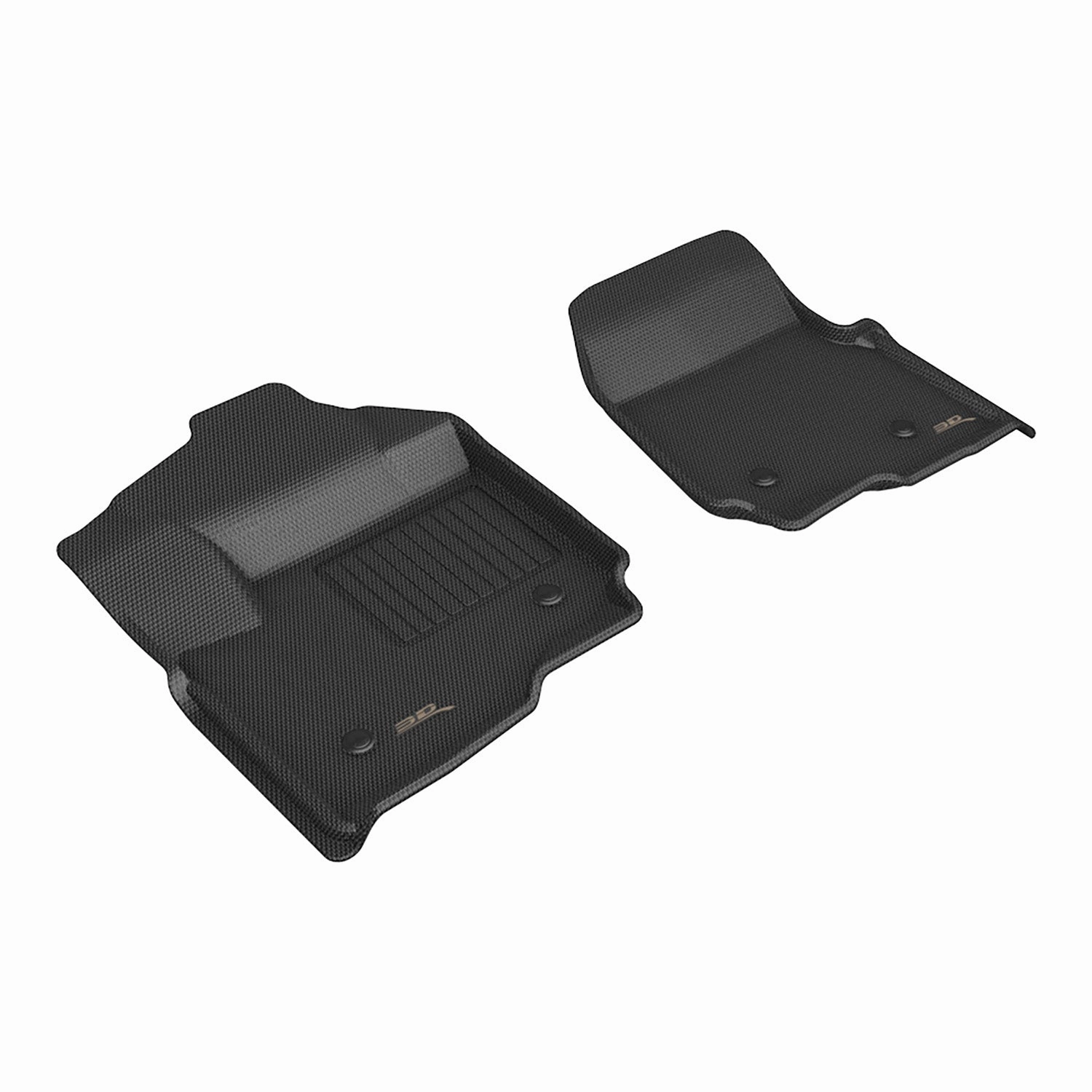 3D MAXpider Floor Mats Ford F250 / F350 / F450 Super Duty (17-24) All-Weather Kagu Series - Front or Second Row