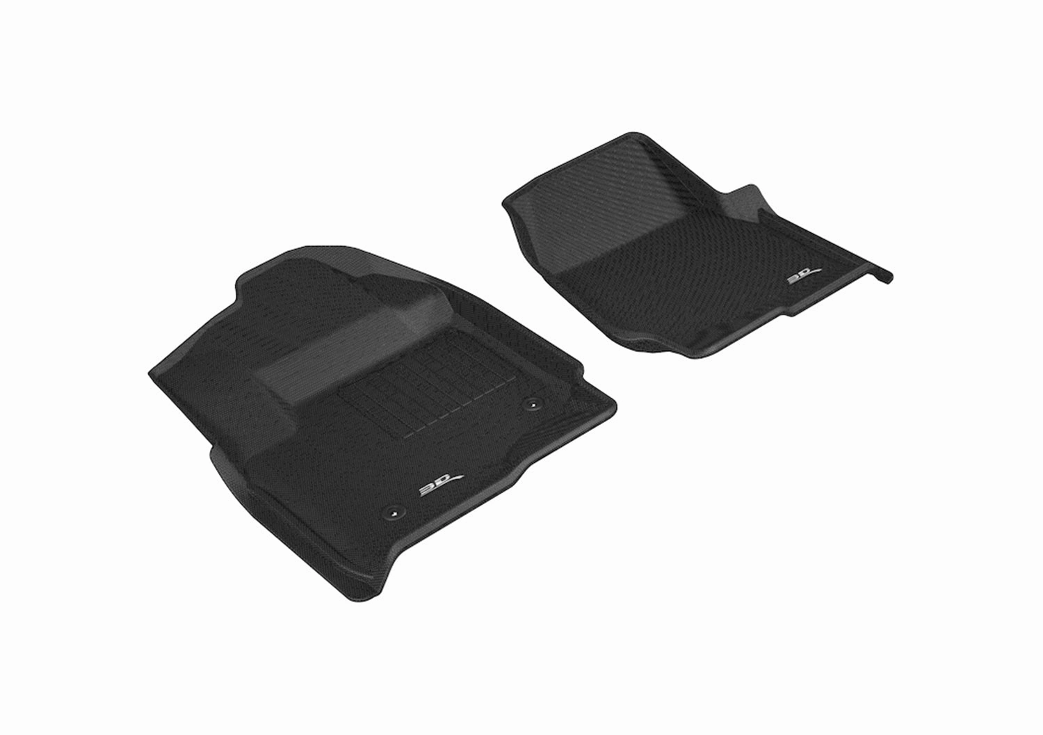 3D MAXpider Floor Mats Ford F250 / F350 / F450 Super Duty (17-24) All-Weather Kagu Series - Front or Second Row