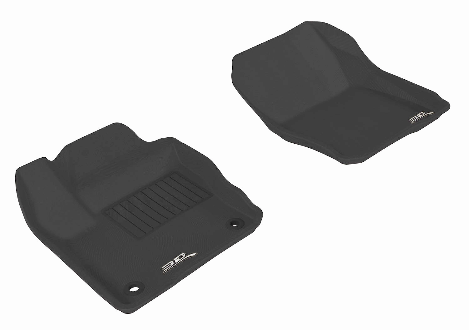 3D MAXpider Floor Mats Ford Focus Sedan / Hatchback (12-18) All-Weather Kagu Series - Front or Second Row