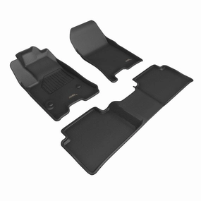 3D MAXpider Floor Mats GMC Canyon Crew Cab (23-24) All-Weather Kagu Series - Front or Second Row