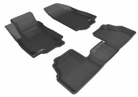 3D MAXpider Floor Mats GMC Terrain (2010-2017) All-Weather Kagu Series - Front or Second Row