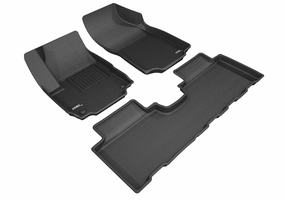 3D MAXpider Floor Mats GMC Terrain (2018-2024) All-Weather Kagu Series - Front or Second Row