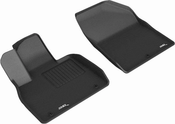 3D MAXpider Floor Mats Hyundai Palisade 8 Seater (20-24) All-Weather Kagu Series - Front / Second / Third Row
