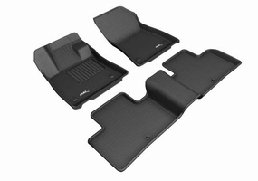 3D MAXpider Floor Mats Infiniti QX50 (19-24) All-Weather Kagu Series - Front or Second Row