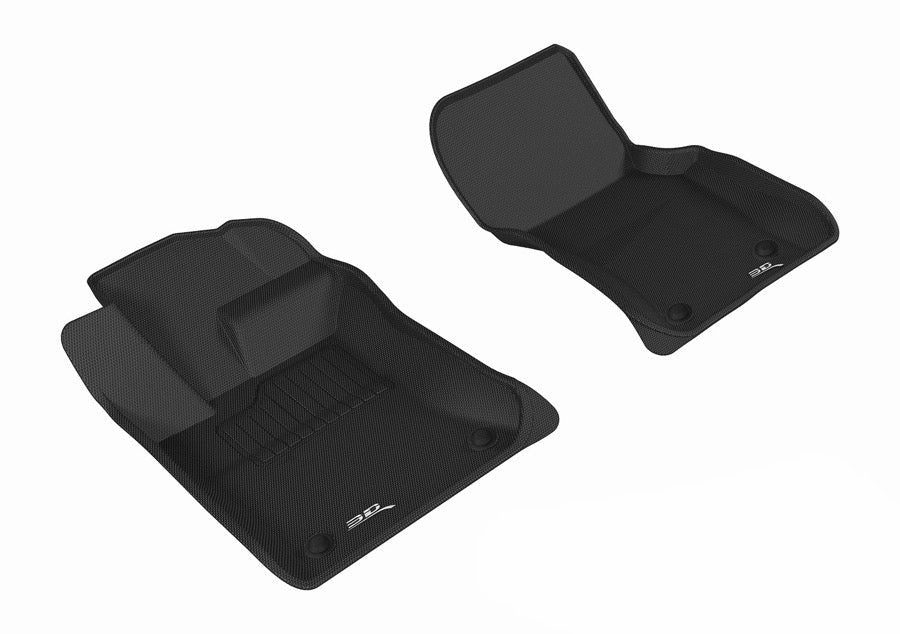3D MAXpider Floor Mats Jaguar XE RWD (17-20) All-Weather Kagu Series - Front or Second Row