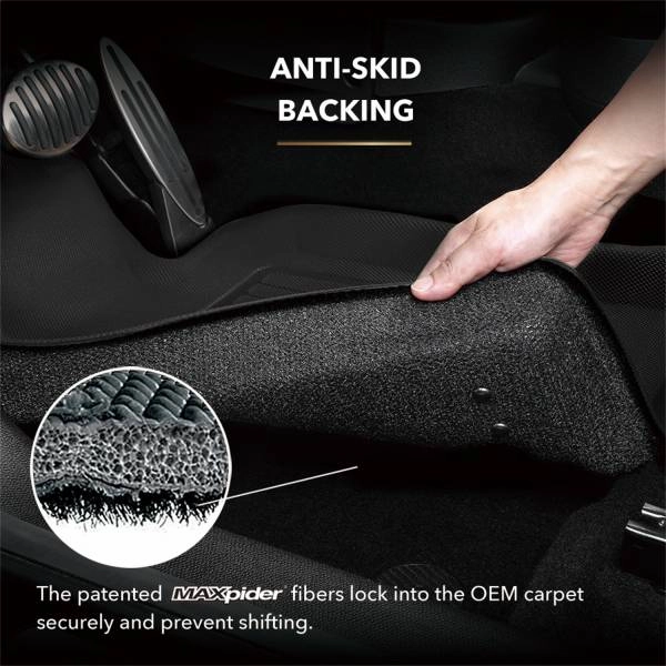 3D MAXpider Floor Mats Jeep Wrangler JK (14-18) All-Weather Kagu Series - Front or Second Row