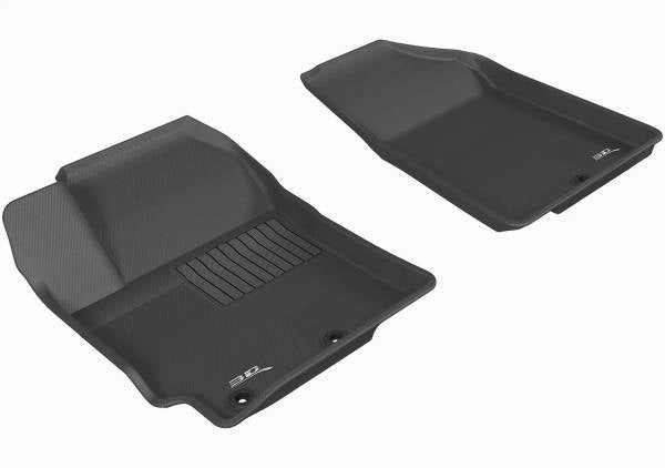 3D MAXpider Floor Mats Kia Rio / Rio 5 (2014-2017) All-Weather Kagu Series - Front or Second Row