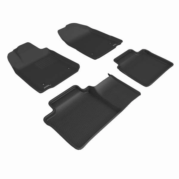 3D MAXpider Floor Mats Lexus ES250 (07-12) All-Weather Kagu Series - Front or Second Row
