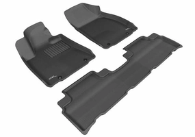 3D MAXpider Floor Mats Lexus RX350/ RX450H (13-15) All-Weather Kagu Series - Front or Second Row