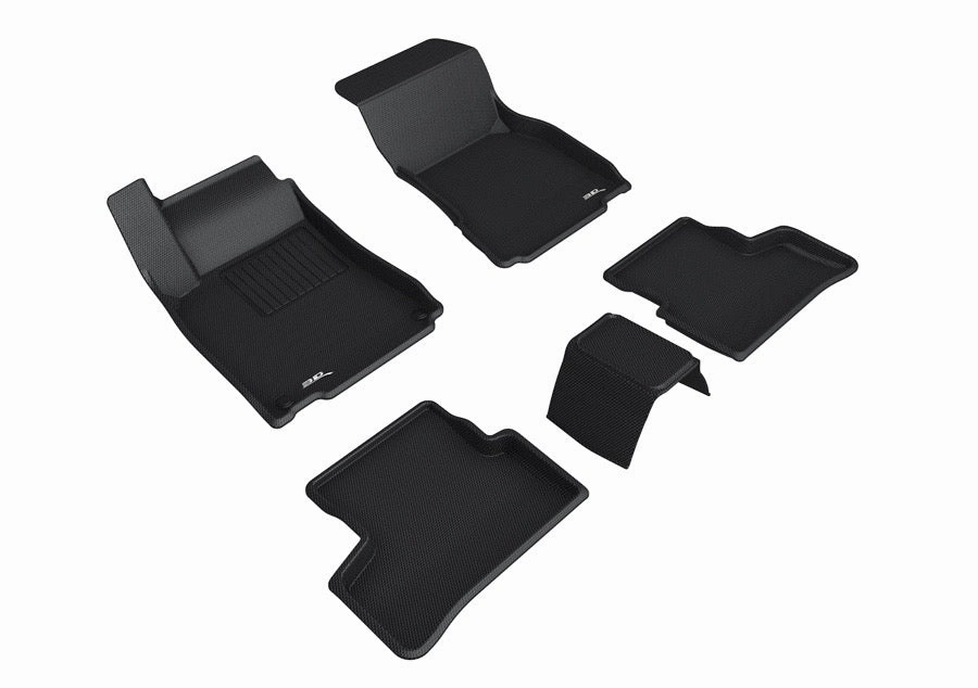 3D MAXpider Floor Mats Mercedes GLA-Class H247 (21-23) All-Weather Kagu Series - Front or  Second Row