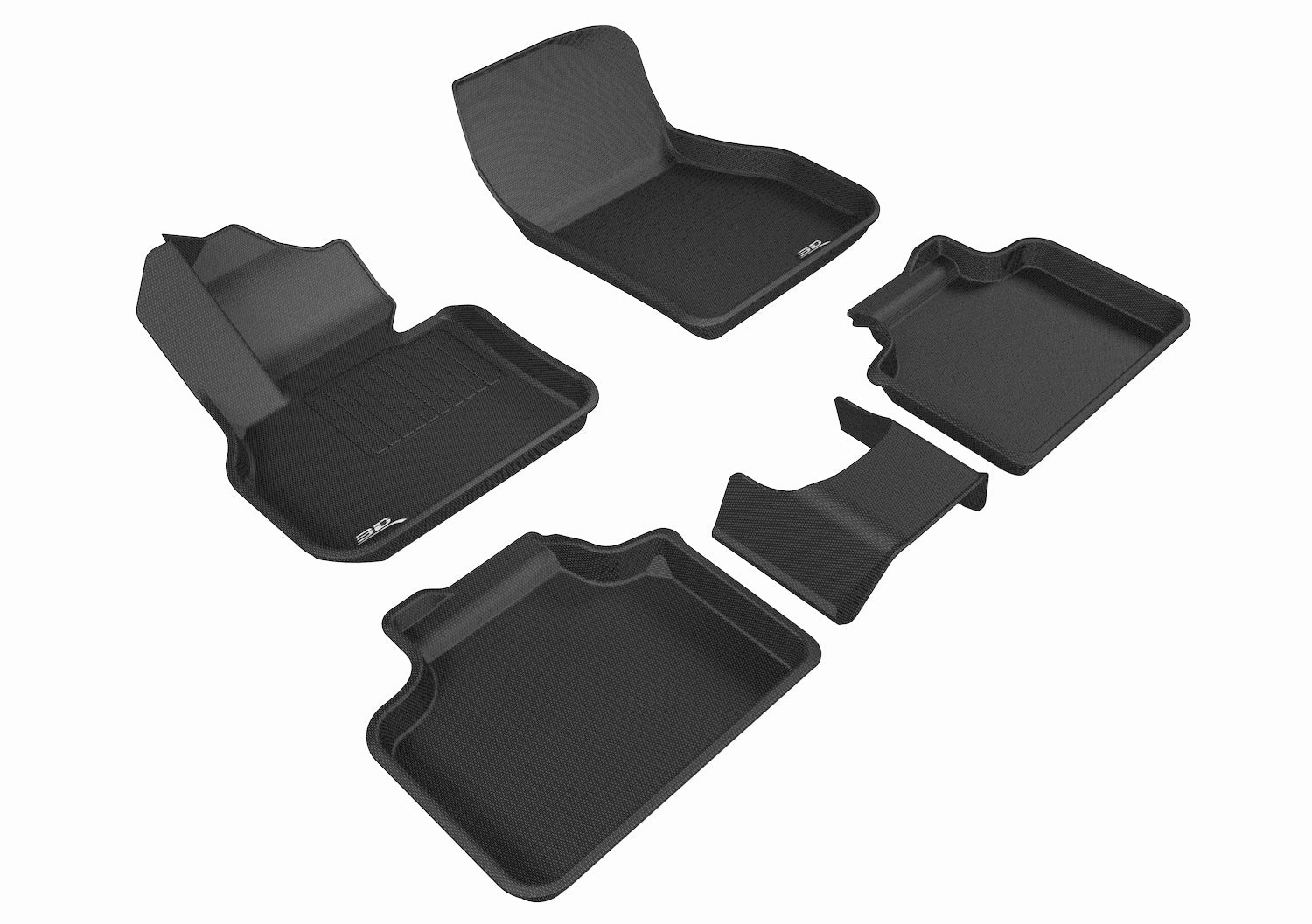 3D MAXpider Floor Mats Mini Cooper Countryman / S / JCW F60 (17-24) All-Weather Kagu Series - Front or Second Row