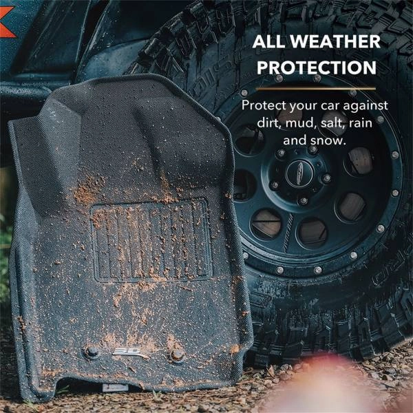 3D MAXpider Floor Mats Mini Cooper Countryman / S / JCW F60 (17-24) All-Weather Kagu Series - Front or Second Row