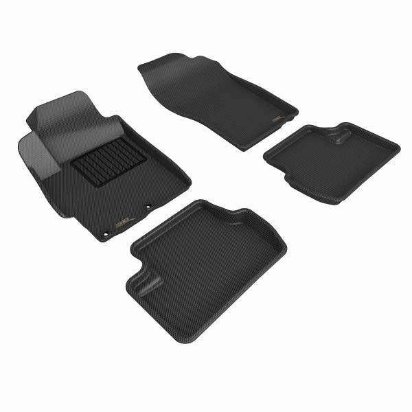 3D MAXpider Floor Mats Mitsubishi Lancer (2008-2017) All-Weather Kagu Series - Front or Second Row