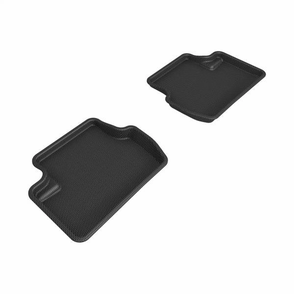 3D MAXpider Floor Mats Mitsubishi Lancer (2008-2017) All-Weather Kagu Series - Front or Second Row