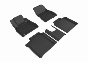 3D MAXpider Floor Mats Nissan Versa Note (14-19) All-Weather Kagu Series - Front or Second Row